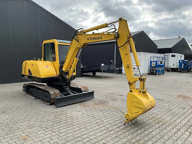 Hyundai r55-7 robex midigraafmachine - afbeelding 12 van  22