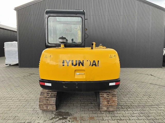 Hyundai r55-7 robex midigraafmachine - afbeelding 18 van  20