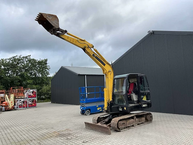 Hyundai r60-7 robex midigraafmachine - afbeelding 3 van  28
