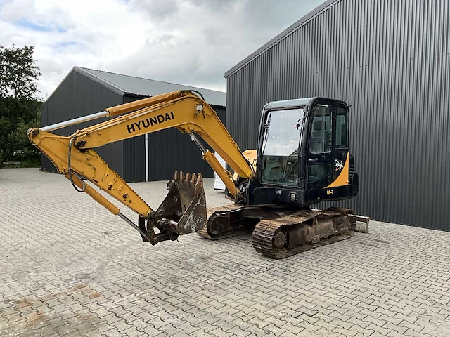Hyundai r60-7 robex midigraafmachine - afbeelding 1 van  20