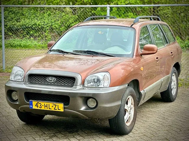 Hyundai santa fe 2.4i16v 4wd country, 43-hl-zl - afbeelding 1 van  10