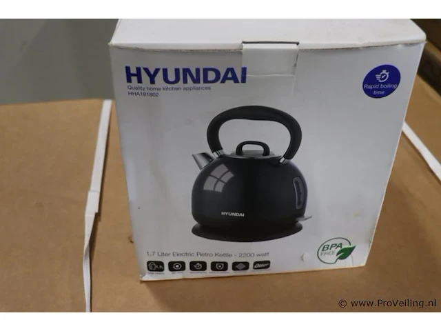 Hyundai waterkoker type hha181802 - afbeelding 1 van  4
