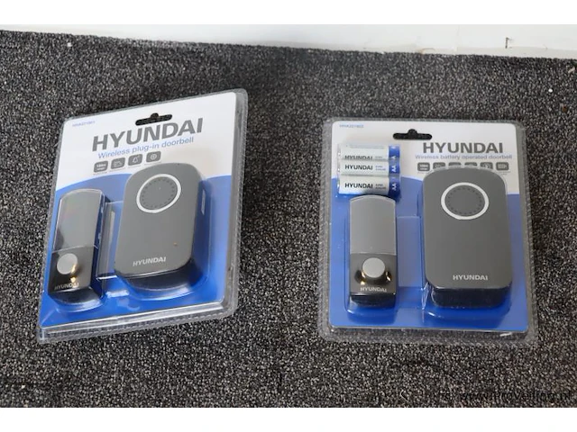 Hyundai wireless deurbellen - 2 stuks - afbeelding 1 van  4