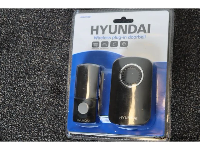 Hyundai wireless deurbellen - 2 stuks - afbeelding 4 van  4