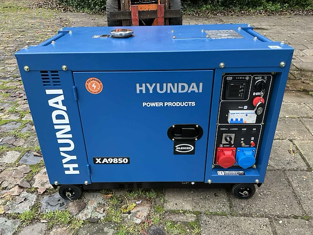 Hyundai xa9850 diesel generator - afbeelding 2 van  9