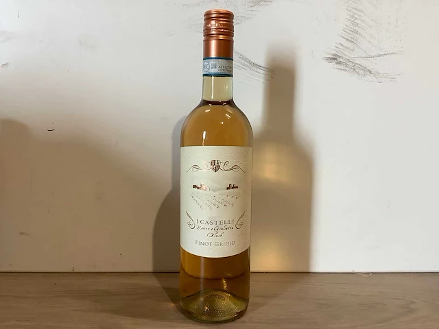 I castelli - romeo e giulietta pinot grigio blush - rose wijn (450x) - afbeelding 1 van  5