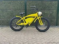 I-coco beach cruiser 20ah elektrische fiets (geel) - afbeelding 2 van  2