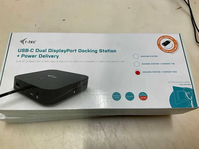 I-tec docking station + charger 112w - afbeelding 1 van  2