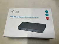 I-tec dual display mst docking station - afbeelding 1 van  2