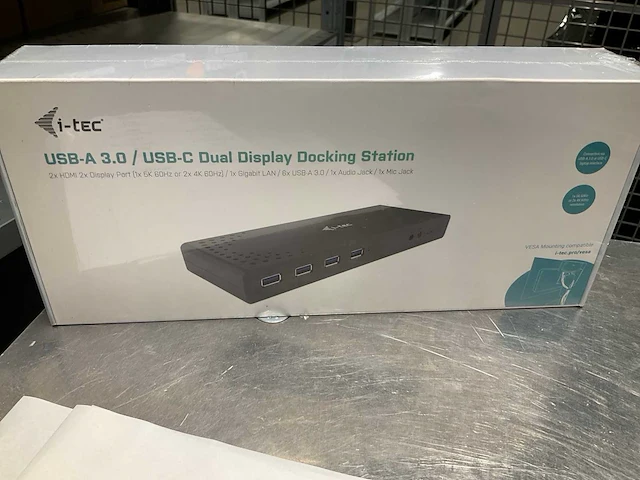 I-tec usb-a3.0 docking station - afbeelding 1 van  3