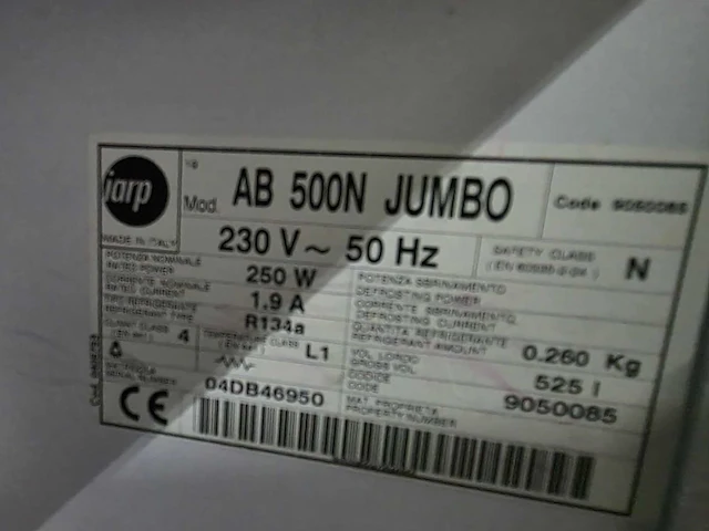 Iarp - ab500n jumbo - vriezer - afbeelding 7 van  7