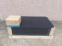 Ibc - monosol 355 os9-hc - set van 12 full black ibc (355 wp) zonnepanelen en 1 blaupunkt bps-v01-03.6 omvormer (1-fase) - afbeelding 1 van  8
