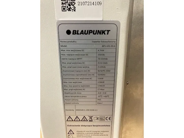Ibc - monosol 355 os9-hc - set van 12 full black ibc (355 wp) zonnepanelen en 1 blaupunkt bps-v01-03.6 omvormer (1-fase) - afbeelding 8 van  8