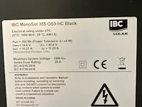 Ibc - monosol 355 os9-hc - set van 16 full black ibc (355 wp) zonnepanelen en 1 blaupunkt bpt-v03-05.0 omvormer (3-fase) - afbeelding 6 van  10