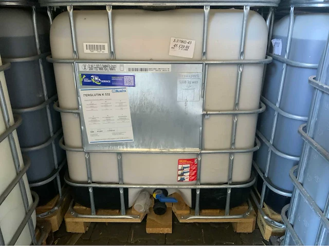 Ibc (1000kg) kurita perglutin k532 additief (3x) - afbeelding 3 van  3
