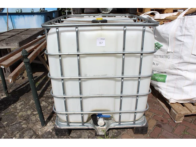 Ibc tank, 1000l - afbeelding 1 van  2