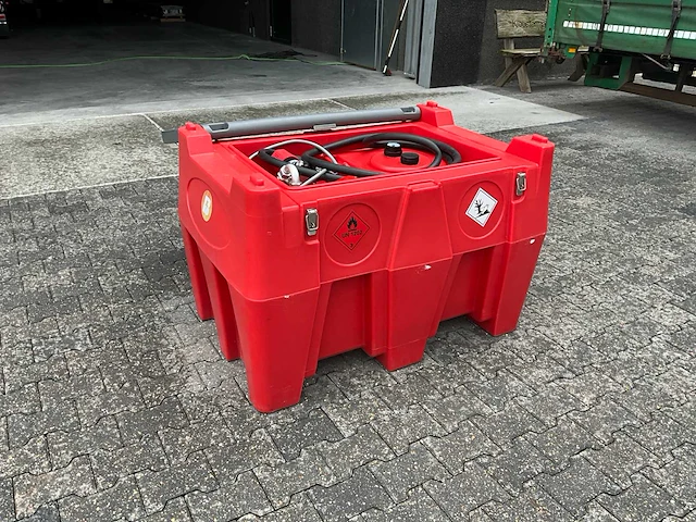 Ibc tank 450ltr. met brandstofpomp - afbeelding 4 van  12