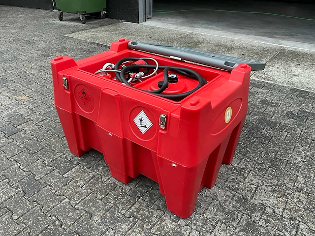 Ibc tank 450ltr. met brandstofpomp - afbeelding 5 van  12