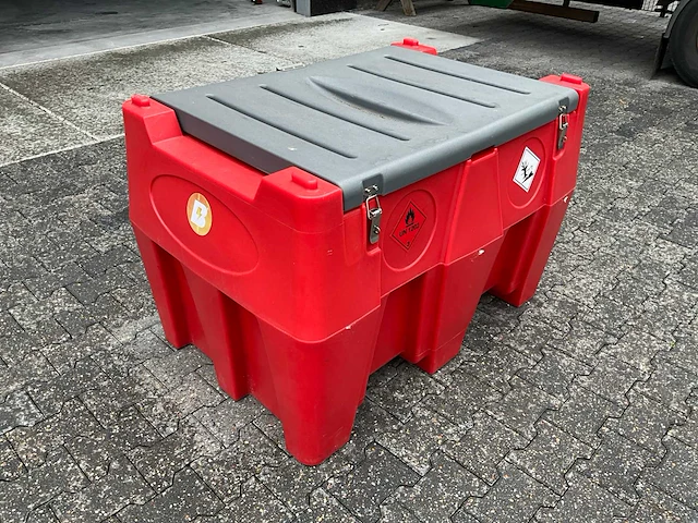 Ibc tank 450ltr. met brandstofpomp - afbeelding 7 van  12