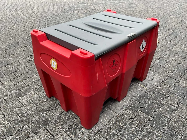 Ibc tank 450ltr. met brandstofpomp - afbeelding 11 van  12