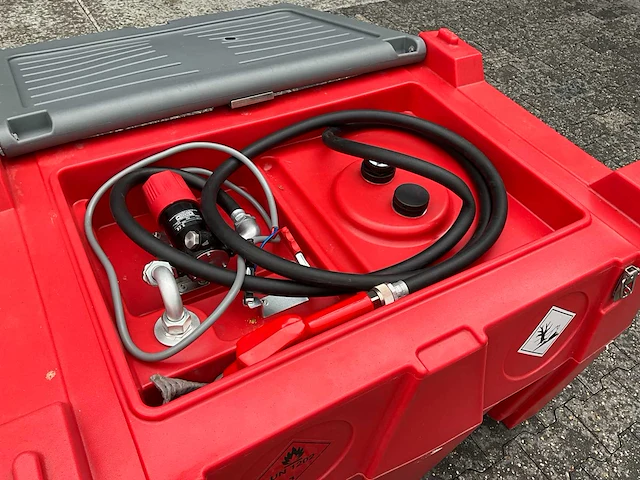 Ibc tank 450ltr. met brandstofpomp - afbeelding 12 van  12