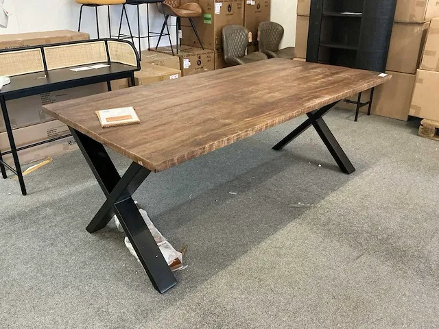 Icatchers klaarenbeek 200cm eetkamertafel - afbeelding 1 van  4
