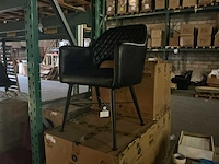 Icathers gasly leather eetkamerstoel (6x)