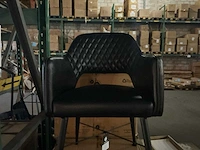 Icathers gasly leather eetkamerstoel (6x) - afbeelding 2 van  5