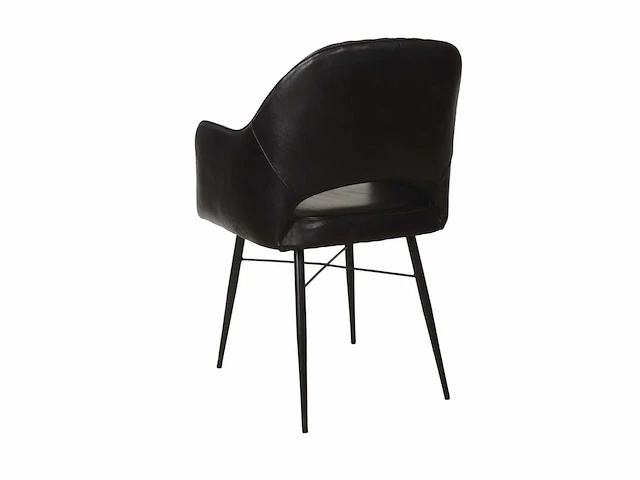 Icathers gasly leather eetkamerstoel (6x) - afbeelding 5 van  5