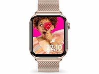 Ice watch 3.0 rose gold milanese 1.78 amoled gps dames horloge met metalen band - afbeelding 1 van  2