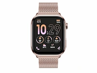 Ice watch 3.0 rose gold milanese 1.78 amoled gps dames horloge met metalen band - afbeelding 2 van  2
