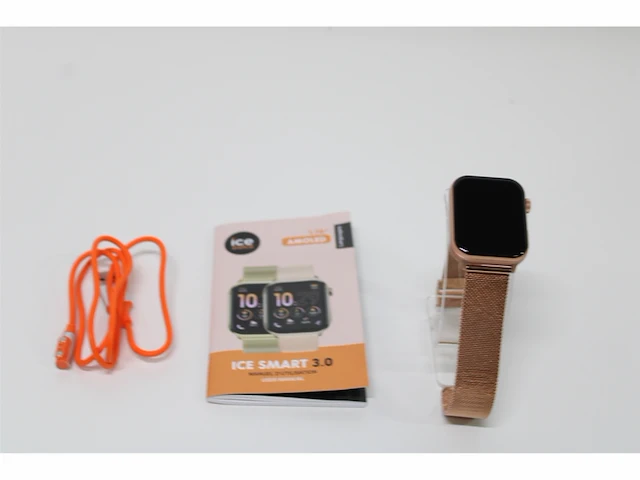Ice watch ice smart 3.0 rose gold milanese 024304 horloge staal rosékleurig ø 40 mm - afbeelding 3 van  3
