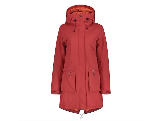 Icepeak avenal dames outdoorjas - burgundy - maat 36 icepeak, rood - afbeelding 1 van  3
