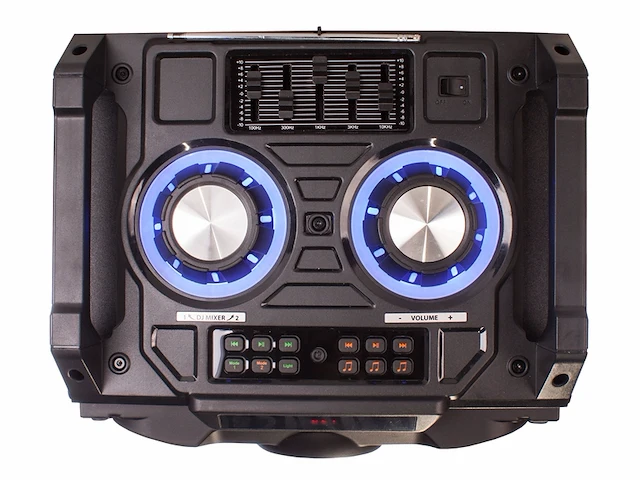 Idance mixbox 5000 karaokesysteem draagbaar bedraad - afbeelding 3 van  5
