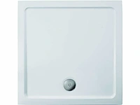 Ideaal simplicity stone gietmarmer l504501 douchebak - afbeelding 1 van  4