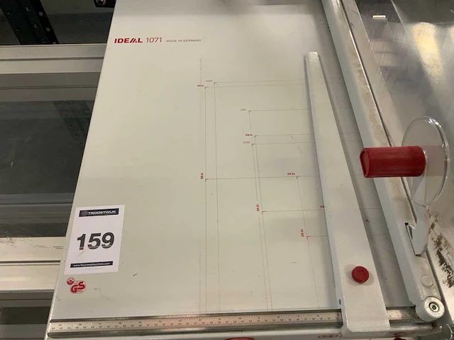 Ideal 1071 papiersnijmachine - afbeelding 3 van  3