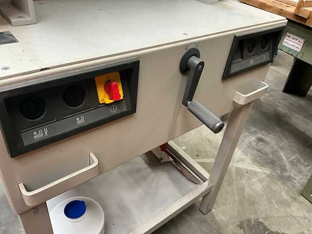 Ideal 4850-95 stapelsnijmachine - afbeelding 8 van  10