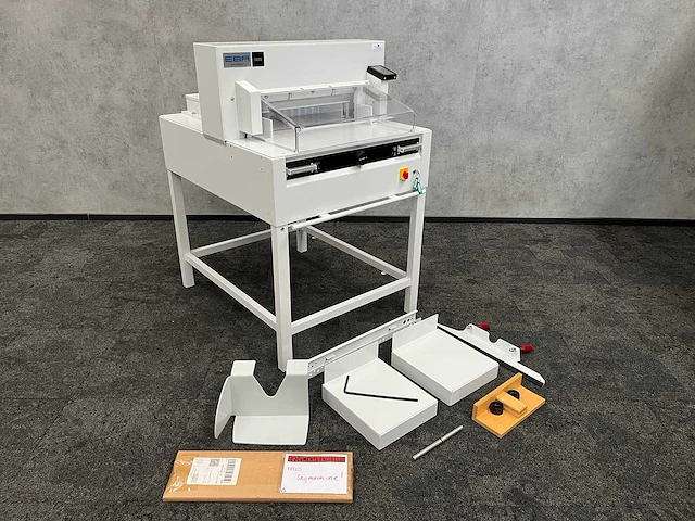 Ideal 5255 - stapelsnijmachine a3 - elektrisch met onderstel - easy-cut - afbeelding 1 van  12
