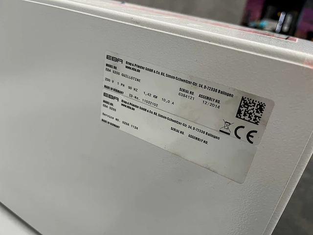 Ideal 5255 - stapelsnijmachine a3 - elektrisch met onderstel - easy-cut - afbeelding 6 van  12
