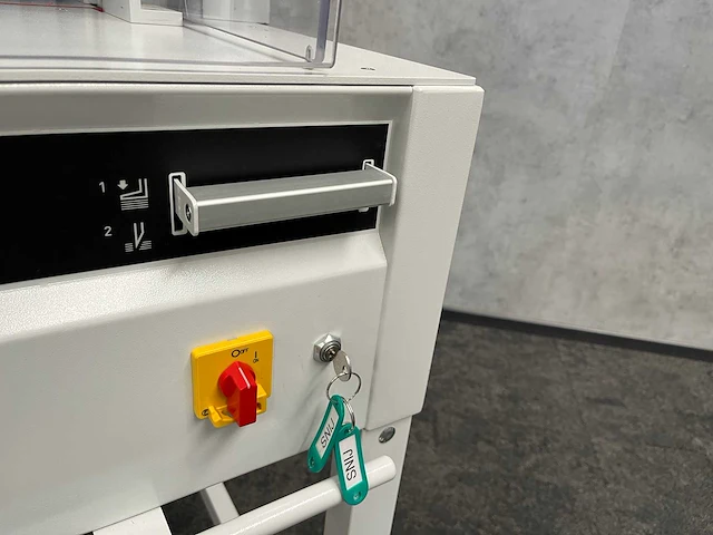 Ideal 5255 - stapelsnijmachine a3 - elektrisch met onderstel - easy-cut - afbeelding 10 van  12