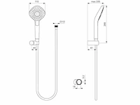 Ideal rain evo handdouche - afbeelding 5 van  5