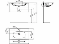 Ideal standard - tesi t3509 - wastafel - afbeelding 6 van  6