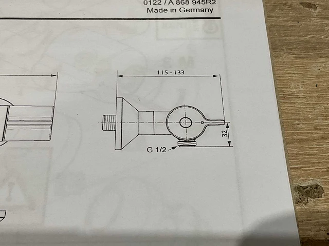 Ideal standard badkamer kraan (5x) - afbeelding 8 van  8