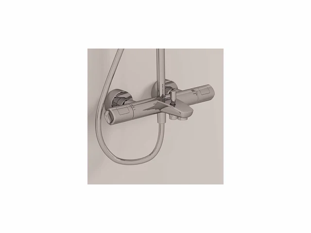 Ideal standard ceratherm doucheset 3 met badthermostaat 3jets chroom - afbeelding 4 van  6