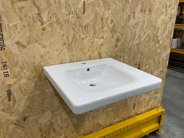 Ideal standard connect freedom wastafel met kraangat en overloop (3x) - afbeelding 3 van  9