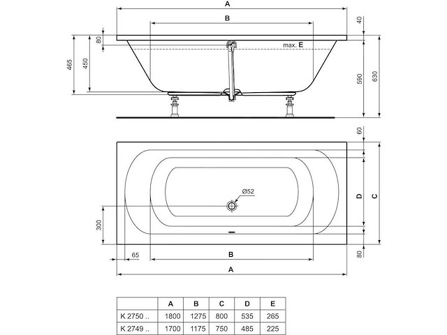 Ideal standard hotline duobad - afbeelding 2 van  10