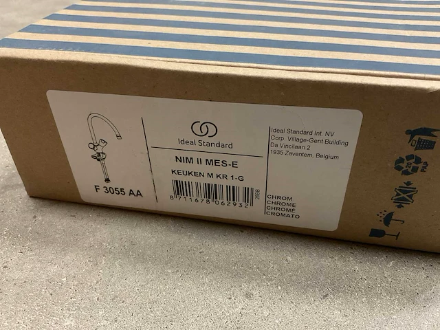 Ideal standard nimbus ii messing eco f 3055 aa keukenmengkraan - afbeelding 3 van  3