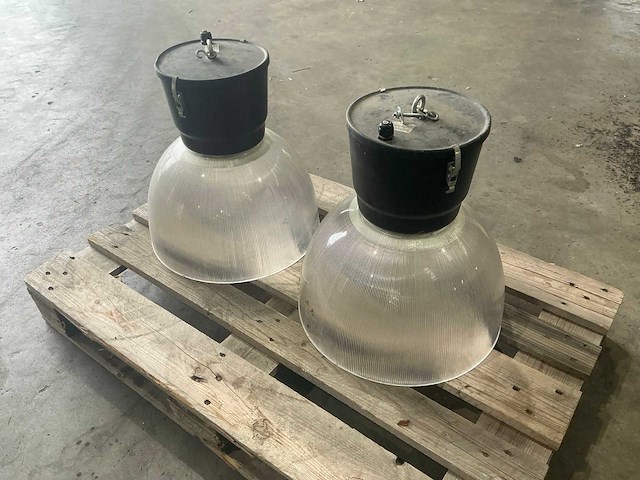 Ideallux dundi industriële hanglamp (2x) - afbeelding 1 van  3