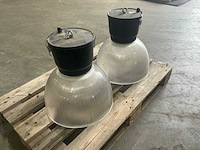 Ideallux dundi industriële hanglamp (2x) - afbeelding 2 van  3