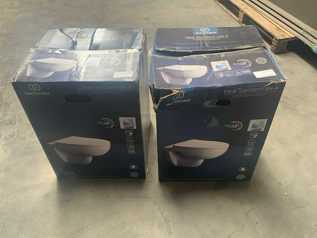Idealstandard i.life a toiletpot (2x) - afbeelding 1 van  7